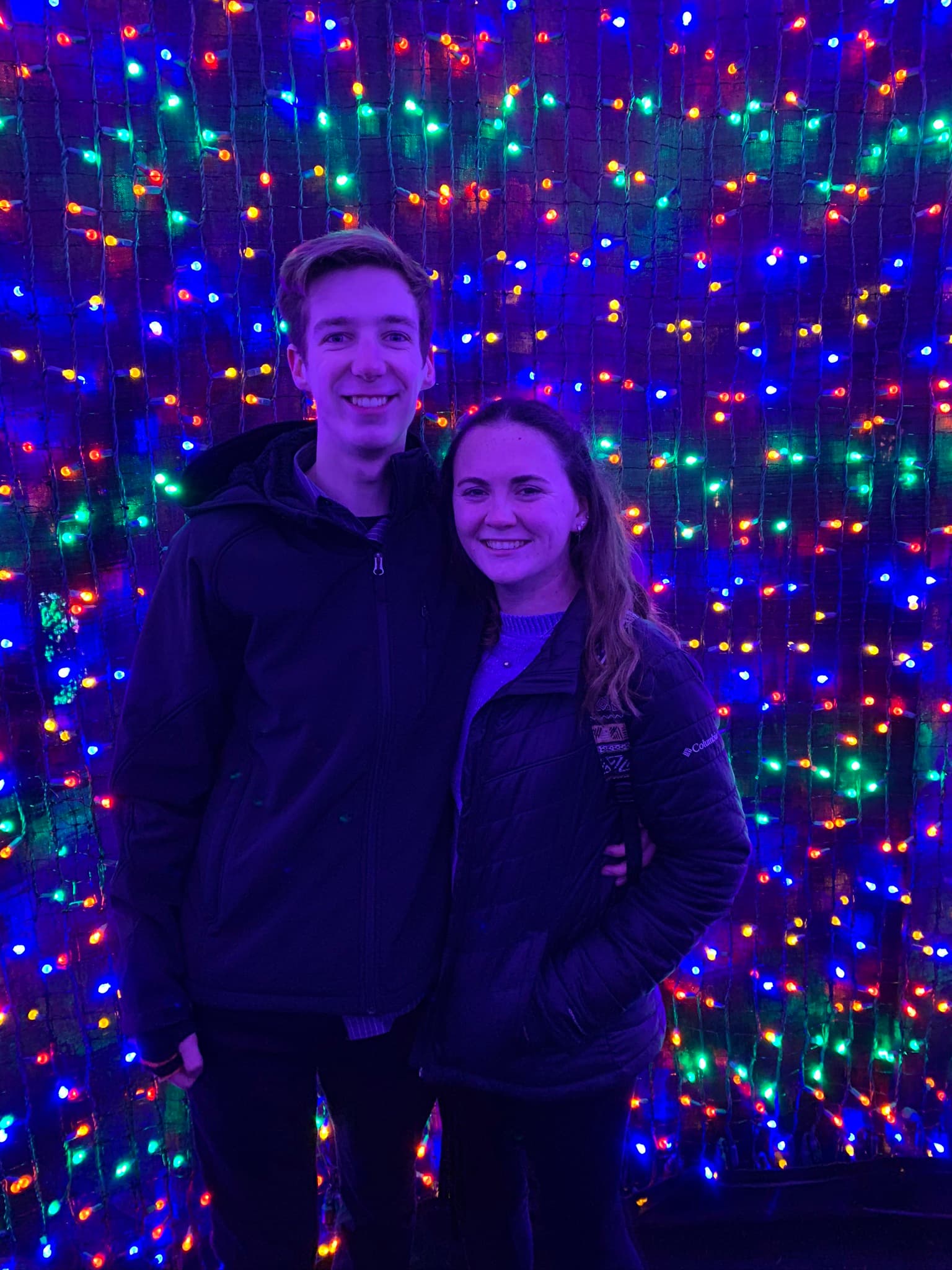 Kristina and Christopher together