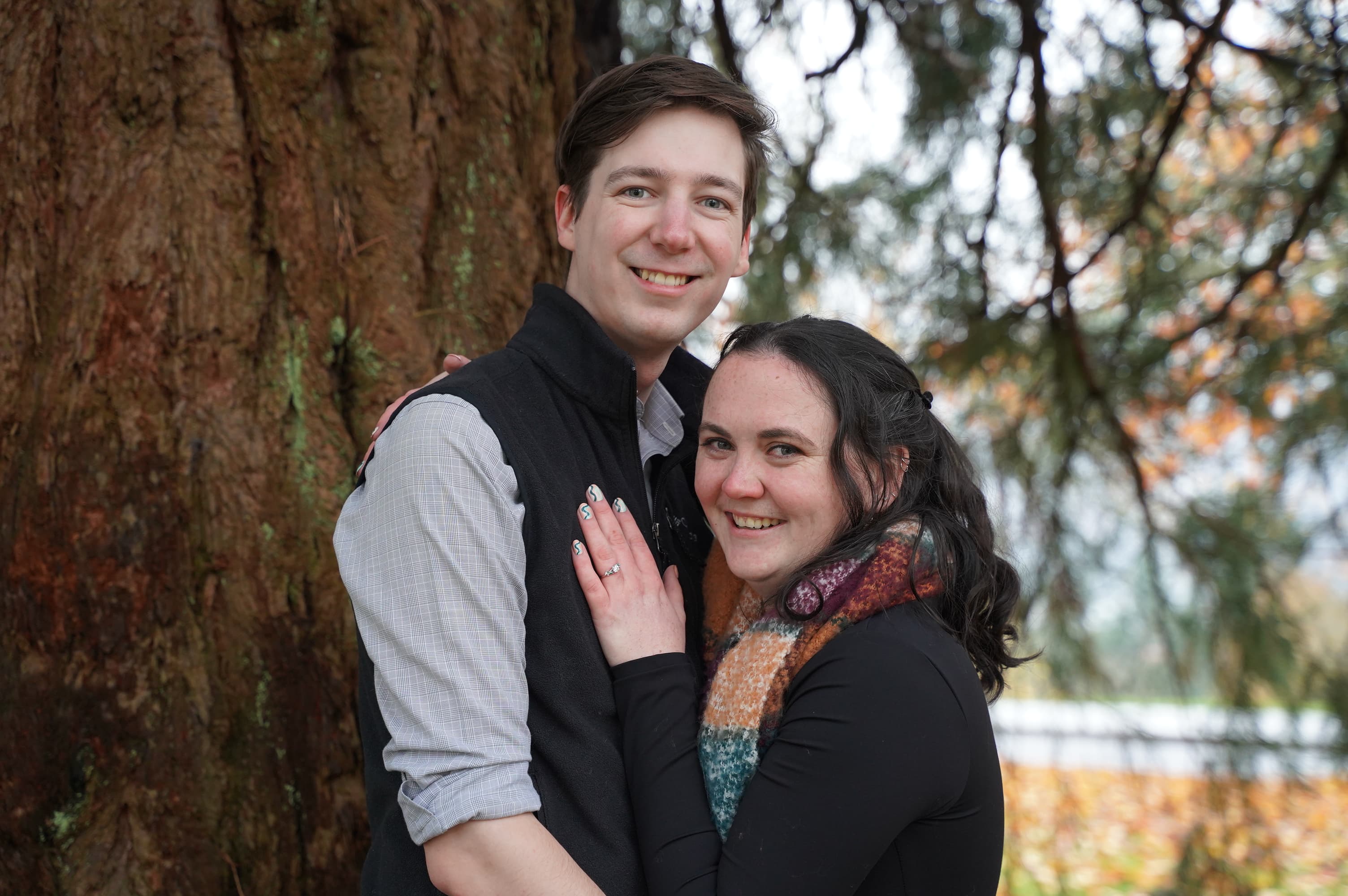 Kristina and Christopher engagement photo